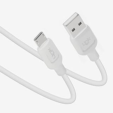 Mikro USB Veri/Şarj Kablosu, 1 m, 2,4 A,Strong Linktech Beyaz K448