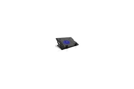 INC-341FXT ERGONOMIC USB SILENT NOTEBOOK STAND + COOLER BLACK