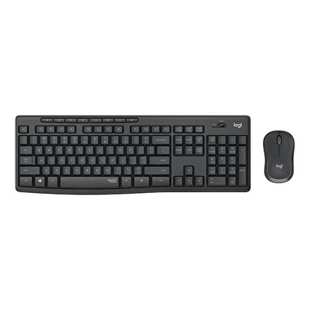 MK295 Q TR SİYAH KABLOSUZ KLAVYE+MOUSE SET