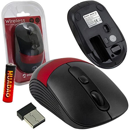 SM-18 2.4 GHZ USB KABLOSUZ OPTİK MOUSE