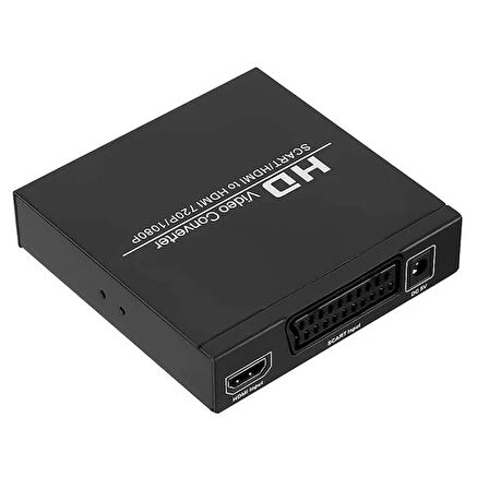 PM-14366 ADAPTÖRLÜ SCART-HDMI TO HDMI ÇEVİRİCİ DÖNÜŞTÜRÜCÜ KONVERTÖR