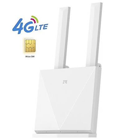 ZTE-K10 300 MBPS DAHİLİ BATARYALI 4G/LTE SİM KART DESTEKLİ KABLOSUZ WİFİ MODEM - ROUTER