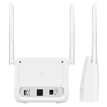 PM-25138 300 MBPS 4G/LTE SİM KART DESTEKLİ BAĞIMSIZ KABLOSUZ MODEM - ROUTER