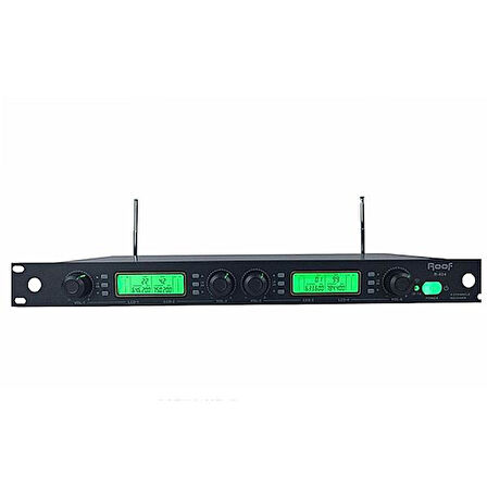 R-404 4 KANAL KABLOSUZ MİKROFON RECEIVER