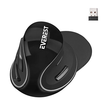 SM-G618 EXCEED Kablosuz Mouse 125Hz 1600 Dpi Dikey Ergonomik 6 Tuşlu