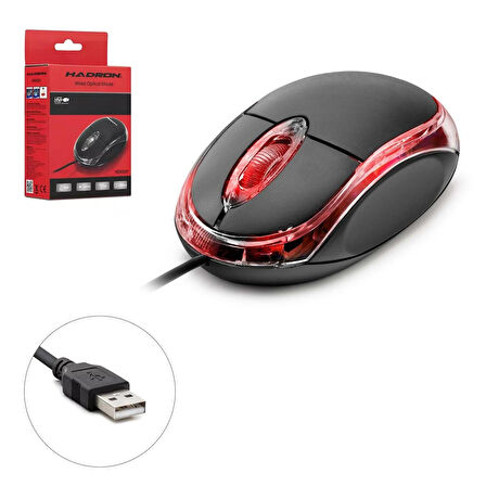 HDX-3251 Kablolu Mouse 800 Dpi Ledli