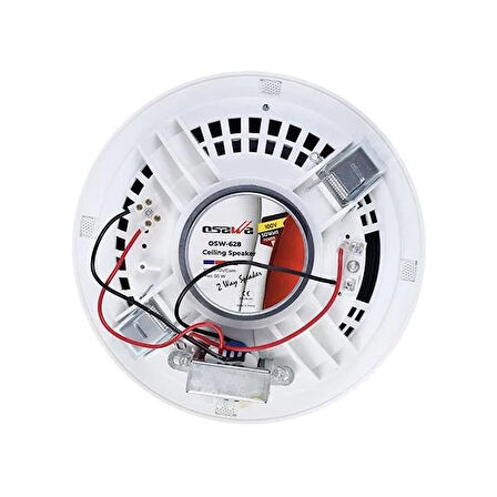Osw-628 16 Cm Tweeterli̇ 100 Volt Trafolu Alçıpan Hoparlör