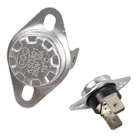 115 C Nc Termostat Normalde Kapalı Tip