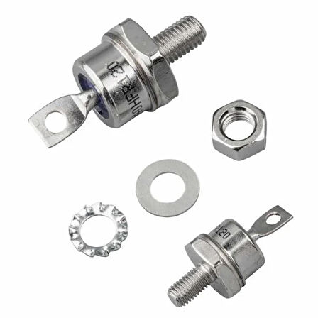 Spiral Diyot 40HFR120 40A 1200V Metal Vidalı Diyot - Anot