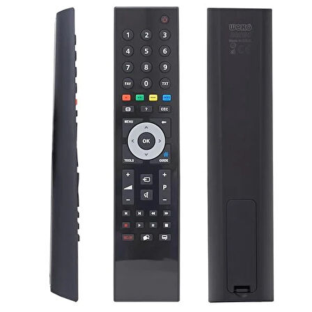 Arçelik-Beko Metalik Göbekli Lcd Tv Kumandası