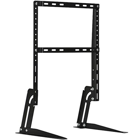 Vontech 32-65 İnc Lcd-Led Kilitli Sabit Askı Aparatı + Tv Ayağı Masa Standı LMA-04