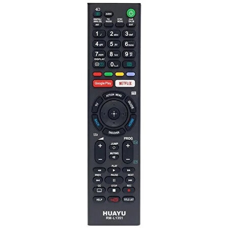 RM-L1351 Netflix-Youtube-Google Play Tuşlu Universal Lcd-Led Tv Kumandası
