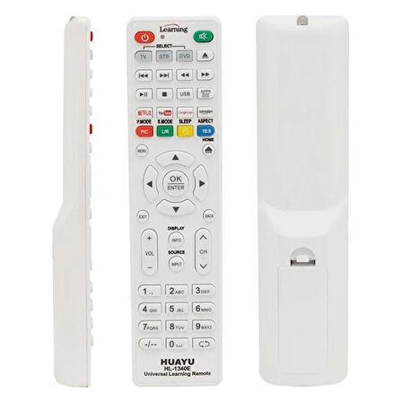 HL-1340E TV-LCD-Uydu-DVD Öğrenebilen Netflix-Youtube-Amazon Tuşlu Akıllı Kumanda