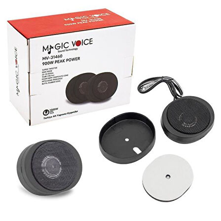 MV-31460 Max 900W / Rms 350 W Dome Oto Tweeter