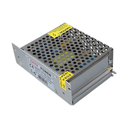 PM-14066 12 Volt - 5 Amper Metal Kasa Adaptör