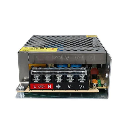PM-14066 12 Volt - 5 Amper Metal Kasa Adaptör