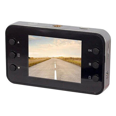 Powermaster Pm-18764 2.4" Ekranlı 720P Hd Ön Araç Kamerası Mikrofonlu
