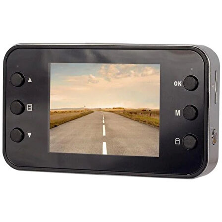 Powermaster Pm-18764 2.4" Ekranlı 720P Hd Ön Araç Kamerası Mikrofonlu