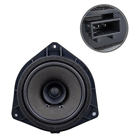 MV-C01 6.5'' 16.5 Cm 4 Ohm Max 120 Watt Üçgen Oto Hoparlör Tekli