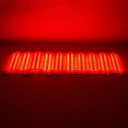 12 Volt 3.6 Watt Kırmızı Flaşlı Yanıp Sönen 2835 Modül Led