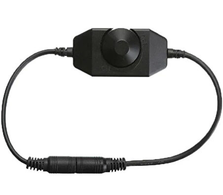 Powermaster Dc12V-Dc24V 2A Tek Renkli Şerit Led Dimmer Işık Şiddeti Kontrolü