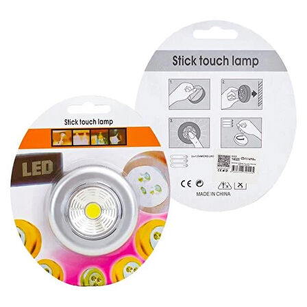 Power Ledli Kendinden Yapışkanlı Pilli Led Aydınlatma PM-14325