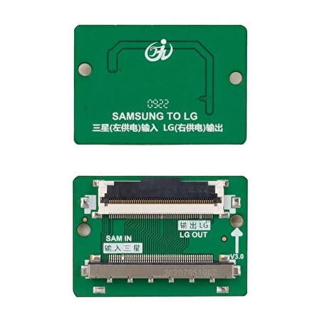 Lcd Panel Flexi Repair Kart Sam In Lg Out Fhd Lvds To Fpc Qk0803C