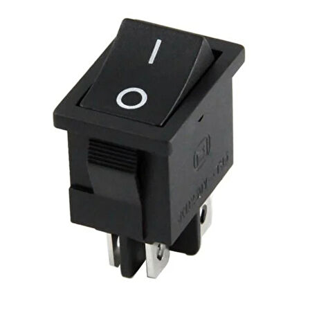 IC-122 4 Pinli Yükseltici Anahtarı 17.5X13 Mm