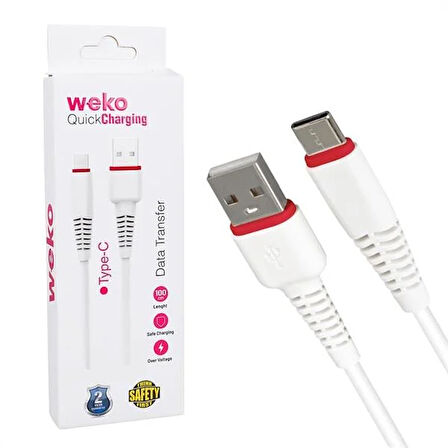 WK-22021 USB To Type-C Telefon Şarj Kablosu
