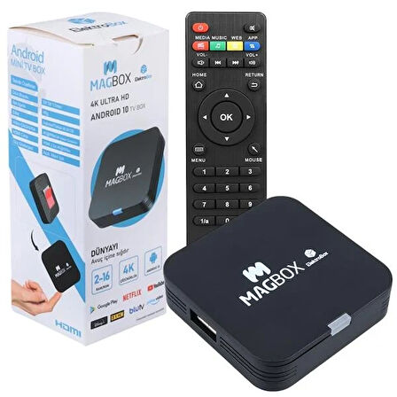 Electrobox 2 GB Ram H313 İşlemci 16 GB HDD 4K Ultra HD Android Box