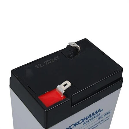 Yokohama YH-64.0 6 Volt - 4 Amper Işıldak Aküsü