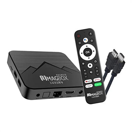 Magroid Luxury 32 GB HDD 2 GB Ram Bluetooth 5G Android TV Box