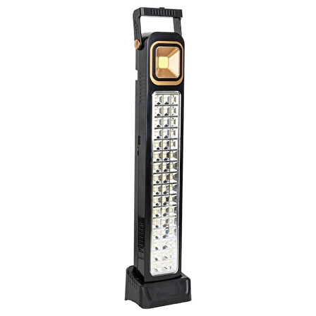 Hel-6866T-1 48 Ledli 45W Solarlı Ve Şarjlı Işıldak