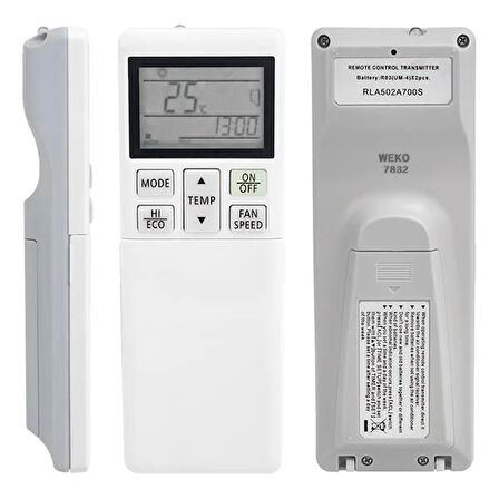 Mitsubishi Rla 502A700S Klima Kumandası