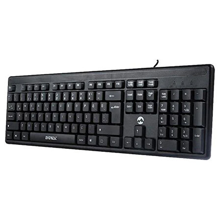 Everest Kb-1002 Siyah Usb F Standart Klavye