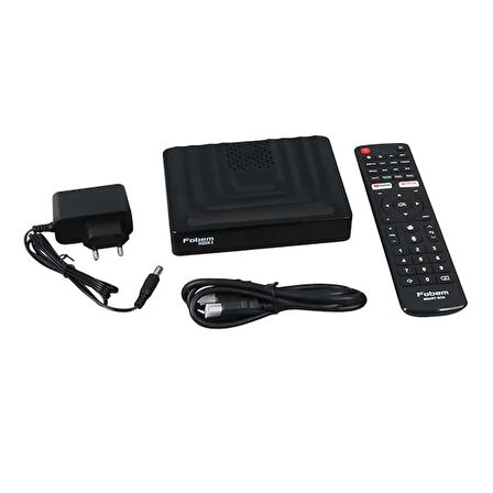Fobem Vision S Hibrit Ses Komutlu Uydu Alıcılı Android 14 TV Box 4GB Ram 32GB Hafıza 1.5Ghz
