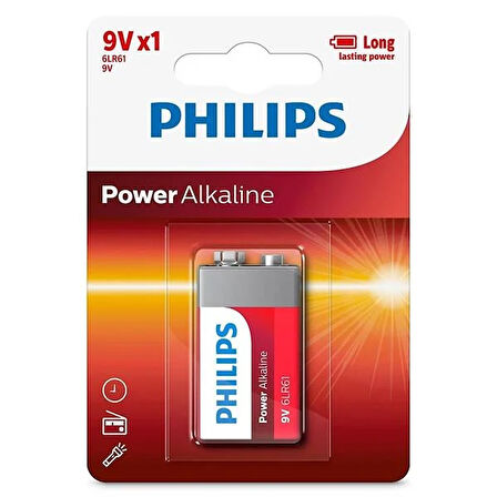 6LR61-P1B 9 Volt Power Alkalin Pil