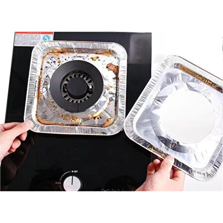 Folyo Ocak Koruyucusu 10'Lu Paket