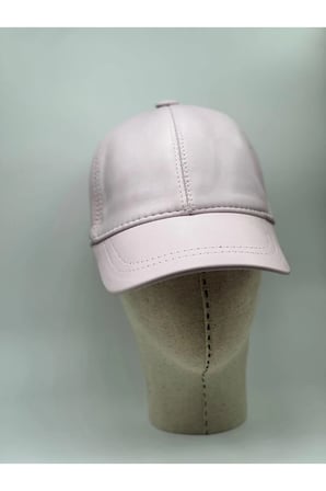 %100 Deri El Yapımı Unisex İç Astarlı Ayarlanabilir Boyut Cırtcırtlı 8 Parça Deri Şapka
