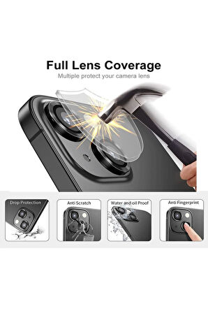 Iphone 14 pro 14 pro max lens koruyucu Derin mor