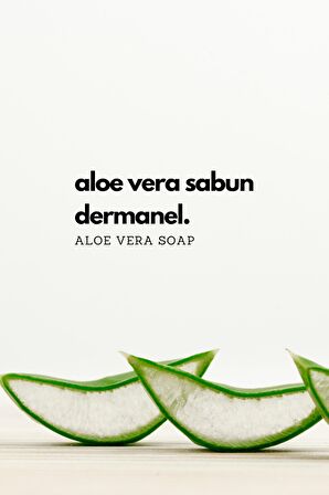 Dermanel Aloe Vera Kabak Lifli Sabun