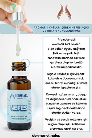 Dermanel Aromatik Yağlar İçeren Nefes Açıcı