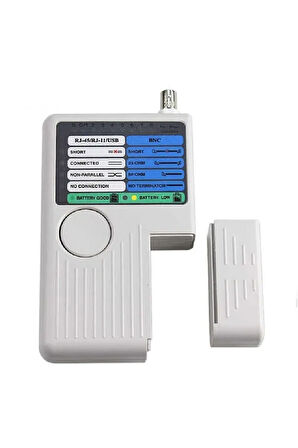 Yeni Profesyonel Fonksiyonlu 4in1 Ağ Kablosu RJ45/RJ11/USB/BNC Kablosu Cat5 Cat6 Test Cihazı