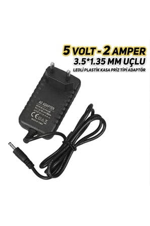 3.5*1.35MM Uçlu Ledli Güç Adaptörü - 4 Port 3.0 Usb Hub Seti Anahtarlı Kesintisiz Hız 5 Gpbs