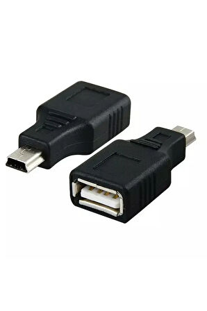 5 Pin Mini Usb Erkek Usb Dişi Aparat Oto Teyp Flash Bellek Mini Usb V3 Otg Dönüştürücü
