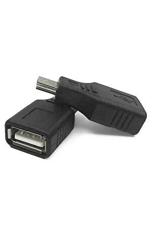 5 Pin Mini Usb Erkek Usb Dişi Aparat Oto Teyp Flash Bellek Mini Usb V3 Otg Dönüştürücü