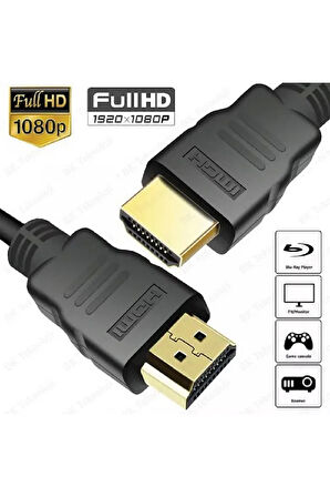 Yüksek Kalite HDMI Erkek-Erkek Kablo 3D Full HD 1080p Dijital Kablo Tv Bilgisayar Hd Kablo 1.5 Metre