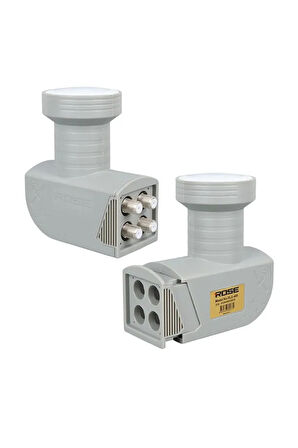 4lü Uydu Lnb Unıversal Quad Full Hd 3D - 0.1db RLE-400 Tüm Uydu Cihazlarıyla Uyumludur
