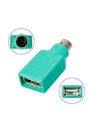 Ps2 To Usb Çevirici Aparat Ps2 Girişini Usb Ye Çevirir Klavye Mouse Ps2 To Usb Çevirici Adaptör