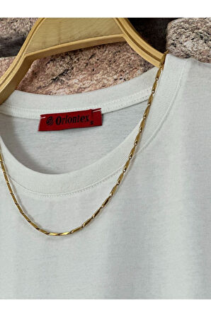 Erkek Dikey Baskılı Oversize T-shirt Şort